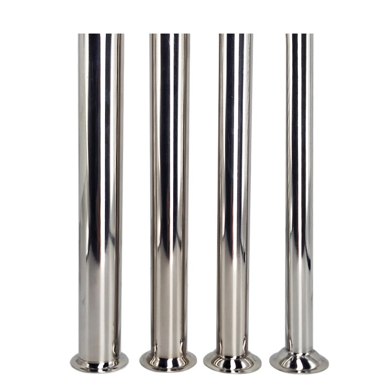 4 Pcs / Set Food Grade Stainless Steel Sausage Filling Nozzles Sausage Stuffing Tubes Sausage Funnels Base 3.8cm/1.34inch