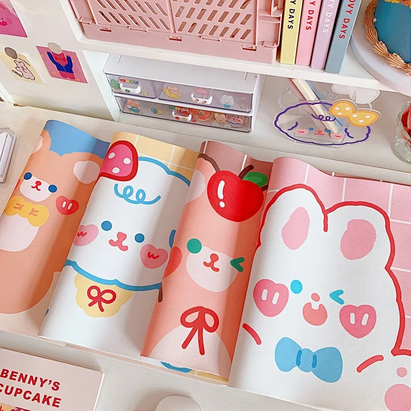 Grote muismat Kawaii antislip desktop tafelmat Student bureaumat Schattige beer Bunny muismat Grote spelmat Bureau-organizer: Default Title