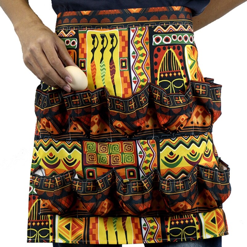 Multi-kieszeń kuchnia gospodarstwo rolne jajka zbieranie zbierania gospodarstwa fartuch domu kaczka gęsie jajo fartuch jaja żniwa fartuchy robocze