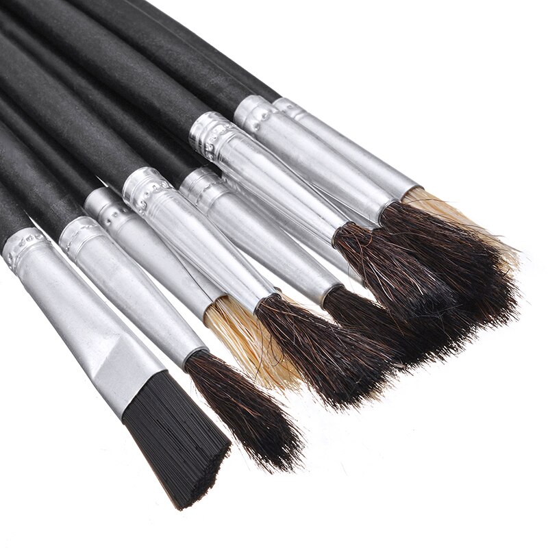 15 Pcs Kunstenaars Zachte Penselen Set Kleine & Grote Ronde Getipt Art Schilderij Borstel Kit Olieverf Gouache Aquarel supply