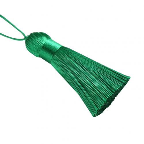Mini Draad Stof Kwastje Fringe Kwasten Maken Fringe Trim Kwasten Naaien Accessoires Voor Sieraden Diy Hanger Armband Sleutel: green