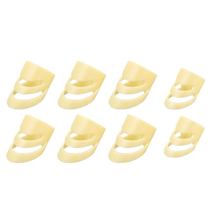 8pcs Alaska Guitar Picks Adjustable Finger Picks Medium and Large Alaska Picks