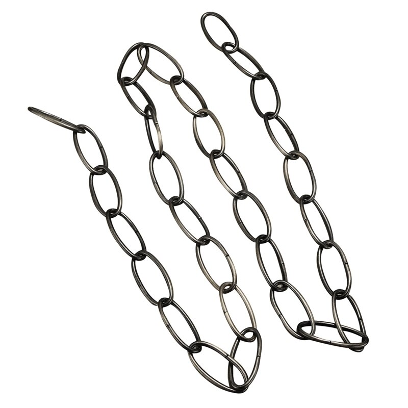 Chaîne robuste pour lustre suspendu Vintage, 1M: Black