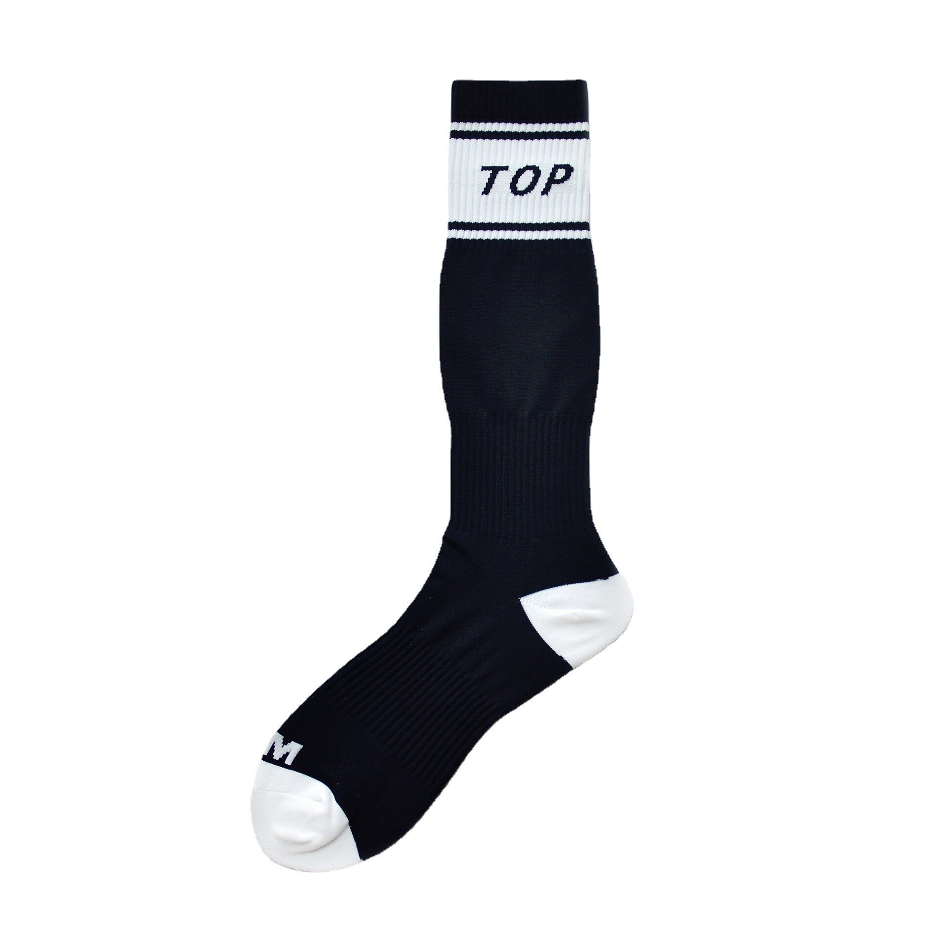 Calcetines de fútbol cómodos para hombre, medias de tubo largo, único, Sexy, Gay: Black-TOP