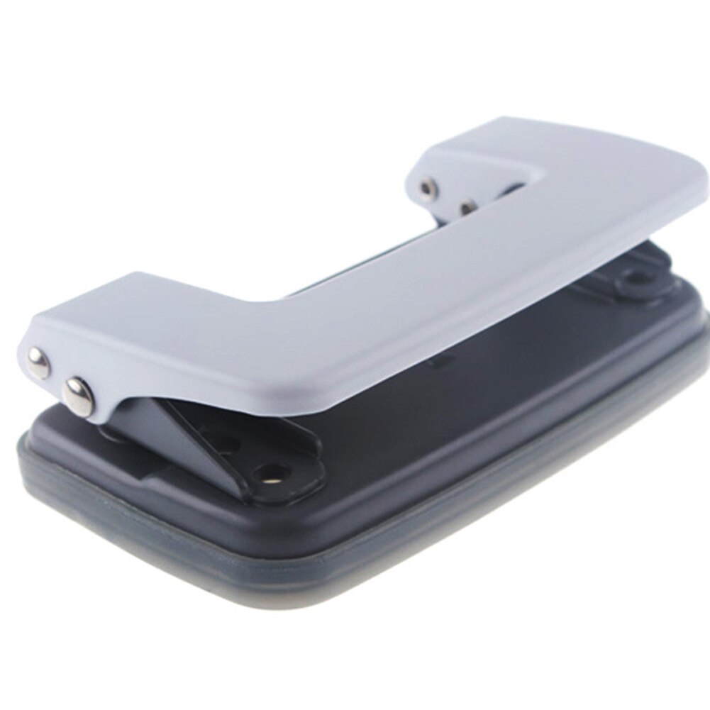 Perforadora de papel manual de 1 Uds. Para oficina escolar 2 agujeros perforadoras para colección de recortes 10 páginas equipo de encuadernación buena herramienta