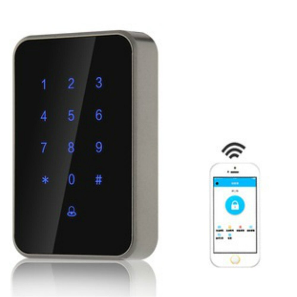 IP66 Waterproof Mobile phone App rfid access control Wifi door lock reader Password Bluetooth Access Control Keypad