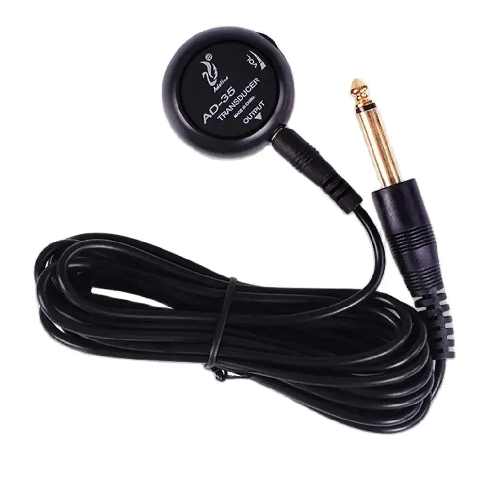 AD-35 Mini Klang wählen-hoch Piezo Verstärker Wandler Stock Piezo aufsammeln für Akustische Gitarre Ukulele Violine Cello Banjo