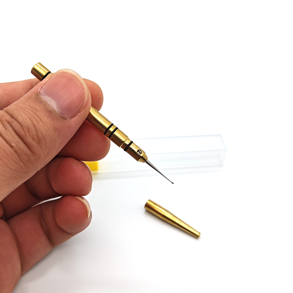 Pluma de engrase para reloj, herramienta de reparación de mantenimiento, pieza de reloj, pluma de aceite, engranaje de movimiento, engrasador de reparación para relojero, 4 Uds.