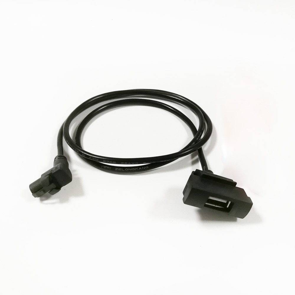 Biurlink rcd 510 rns 315 bak utvide 4 pin sokkel usb kabel usb inngang adapter til volkswagen skoda octavia
