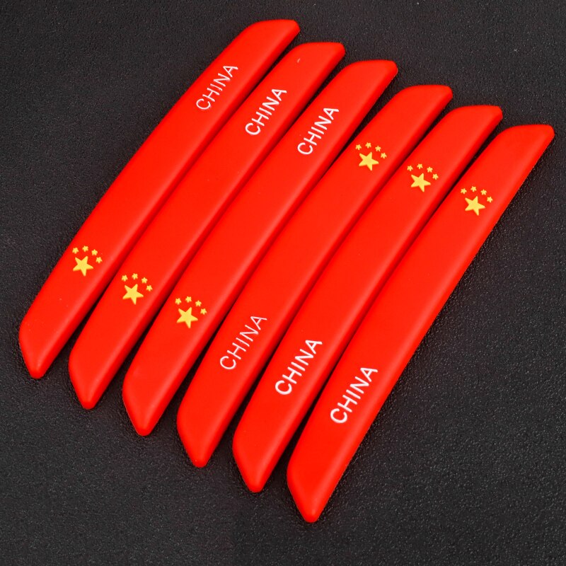 Protector de puerta de coche, 6 uds., para Borde de esquina, Protector de protección de moldura embellecedora, Protector de rayas, barra de Tope de puerta de coche: 13