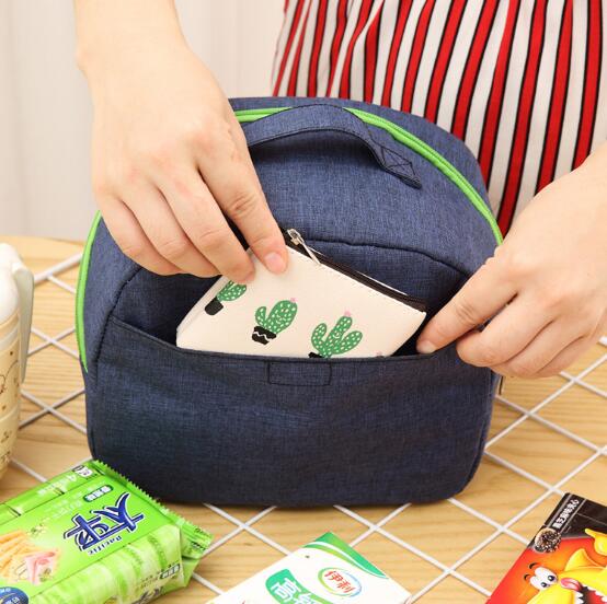 Bolsa de almuerzo impermeable y aislada, bolso de refrigeración para bebidas, bolsa de hielo portátil para mantener frescos, bolsos de compras multifunción