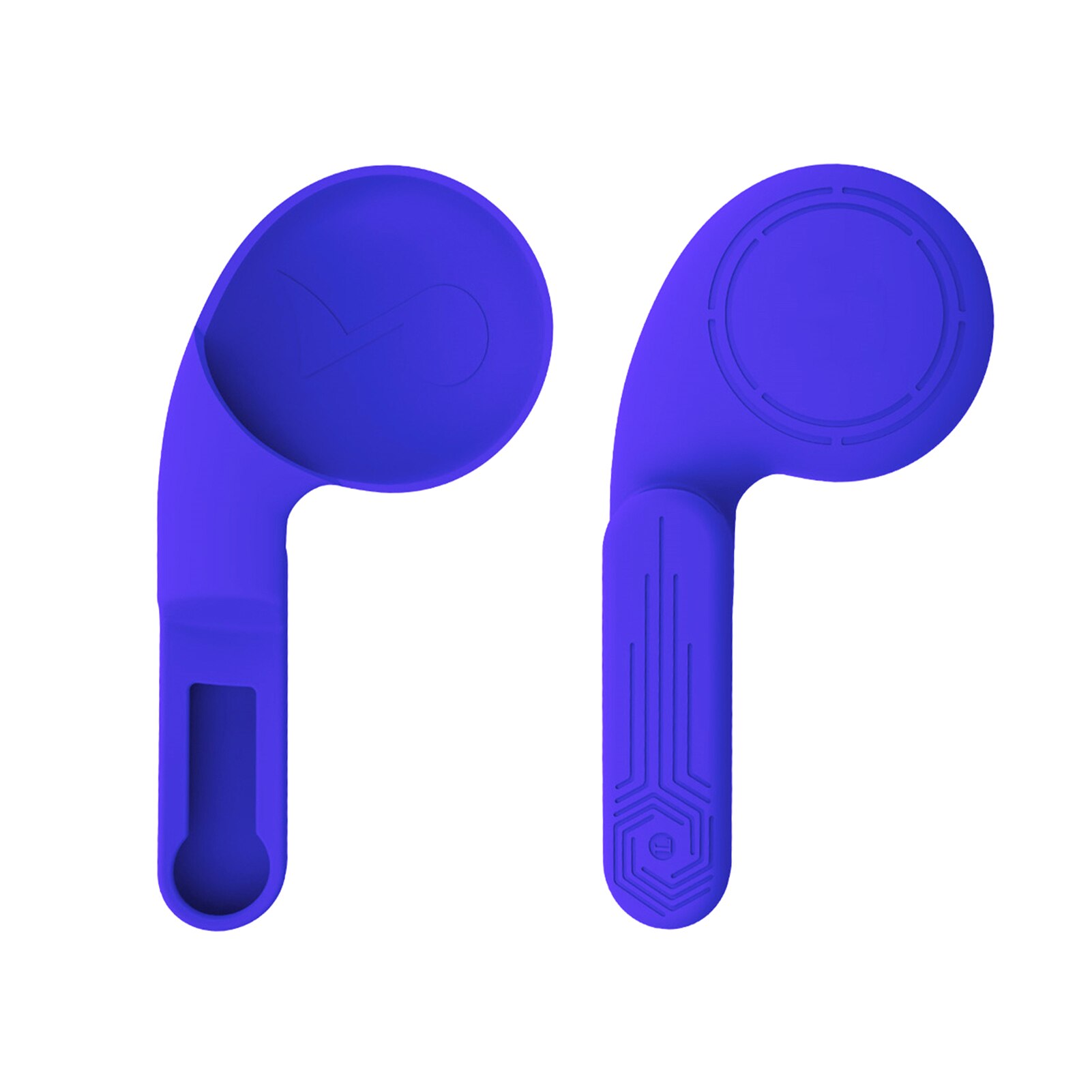 VR Accessories For Oculus Quest 2 VR Headset Silicone Ear Muffs Noise Reduction Earmuffs Enhancing Sound Solution For Quest 2: Blue