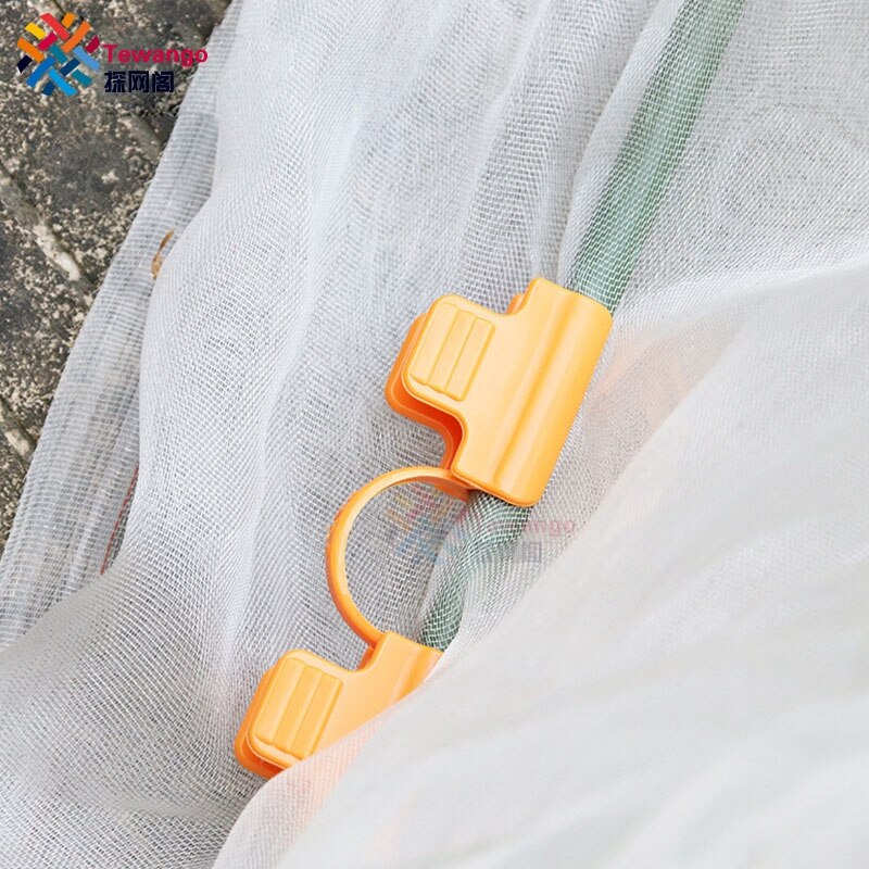 3 Size 10pcs Greenhouse Frame Pipe Tube Film Clip Shade Net Accessories Plastic Fixed Fittings Garden Film Clamp