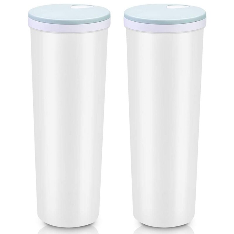 ! 2 Pcs 2L Tall Clear Spaghetti Pasta Storage Container With Adjustable Lid,Multi-Purpose Plastic Kitchen Food Storage: Default Title