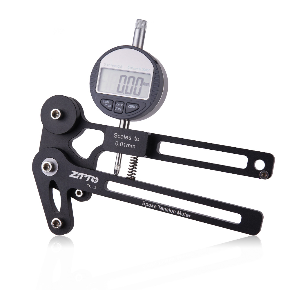 Fiets Spaken Spanning Checker Meter Tool Elektronische Spoke Tool Hoge Precisie Betrouwbare Mechanische Instrument Nauwkeurige Stabiele: TC02 Black E