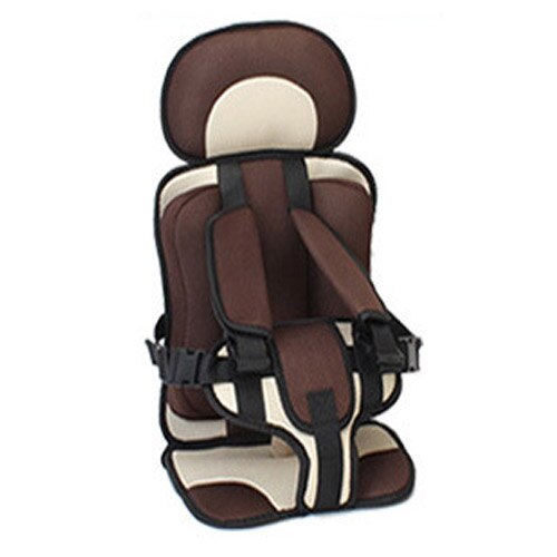 3M Tot 12Y Baby Stoelhoezen Kinderzitje Zuigeling Stoelen Matten Verdikking Spons Kids Stoelen Mat Kinderen Peuter Seat mat Voor Vervoer: Brown 0-5 Years Old