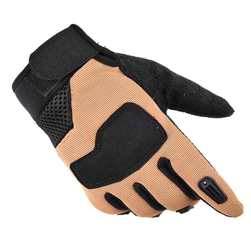 1 Paar Anti-Slip Winter Warm Handschoenen Winddicht Outdoor Fietsen Handschoenen Herfst Warme Wanten Handschoen Unisex Mannen Vrouwen Handschoenen: Oranje
