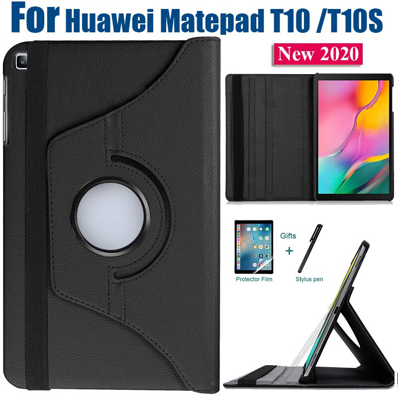 Skóra Smart Tablet skrzynki pokrywa Huawei Matepad T10S 10.1 "2020 AGS3-L09/AGS3-W09 stojak Case dla Huawei Matepad T10 9.7" AGR-L09