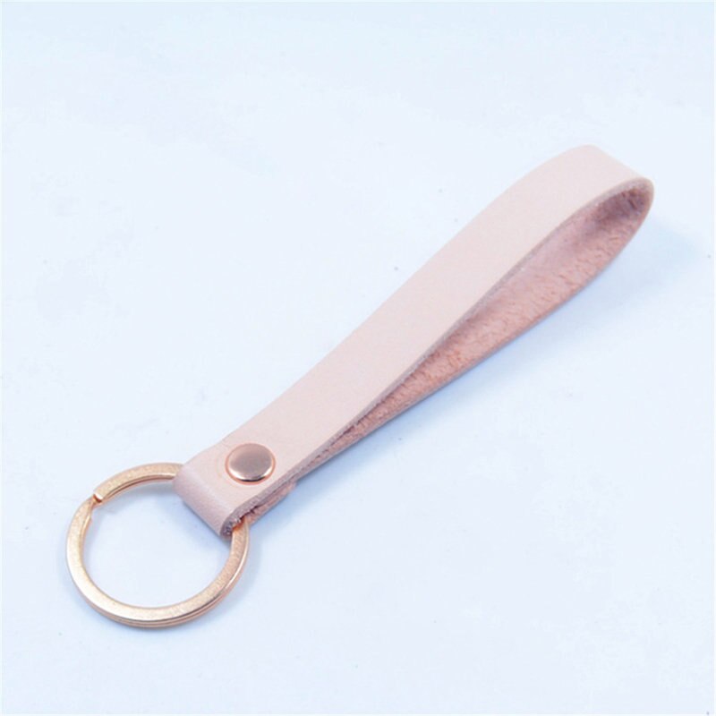 Pocket Ring Leather Keyring Housekeeper Keys Wallet Keychain Covers Organizer Smart Key Wallet Case Key Holder Bags