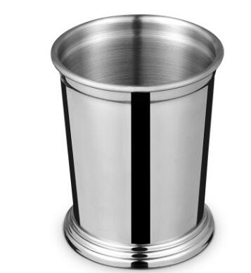 Rostfritt stål 350ml cocktailmugg blandade drinkar mojito mint julep cup whisky öl mugg bartillbehör: A