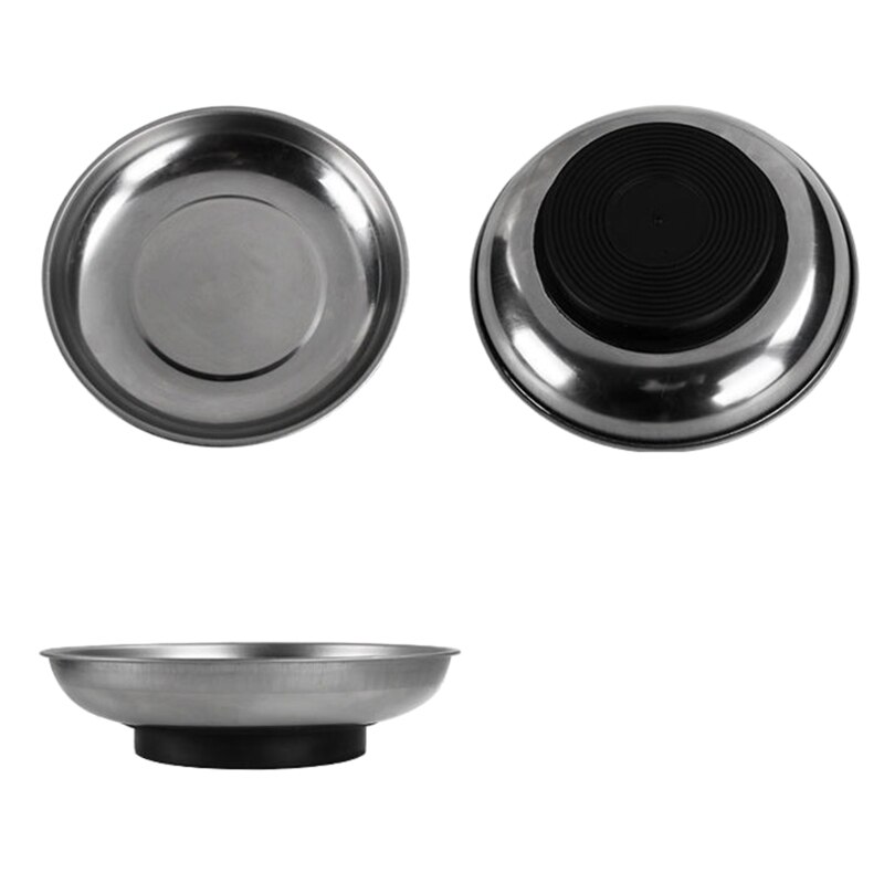67JB Mini Magnetische Onderdelen Lade Rvs Magnetische Kom Tool Socket Schroef Houder Voor Bouten/Moeren/Sleutels/kleine Onderdelen