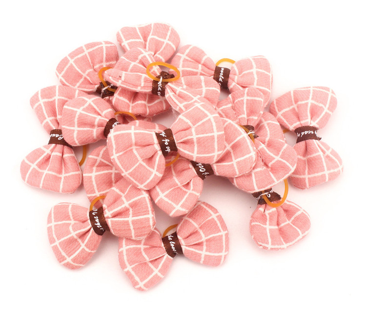 Perros pequeños moños de acicalamiento pelo suministros accesorios mascotas cachorro pelo Clips Yorkshire aseo de arcos accessori por cani chien: 4