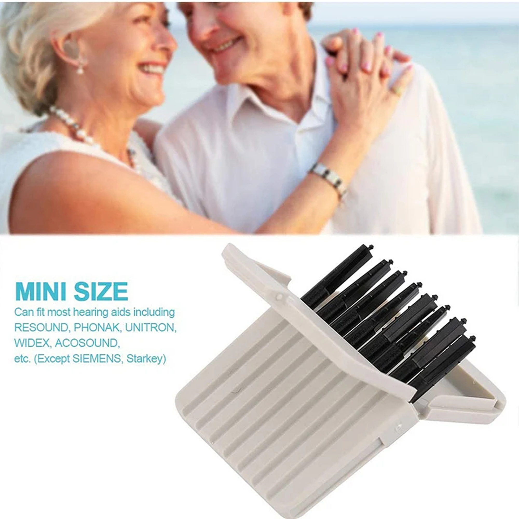 Hören Hilfe Ohrenschmalz Wachen Filter Hören Hilfe Zubehörteil Pro Dustproof verhindert 8Stck/Kasten 1.2mm