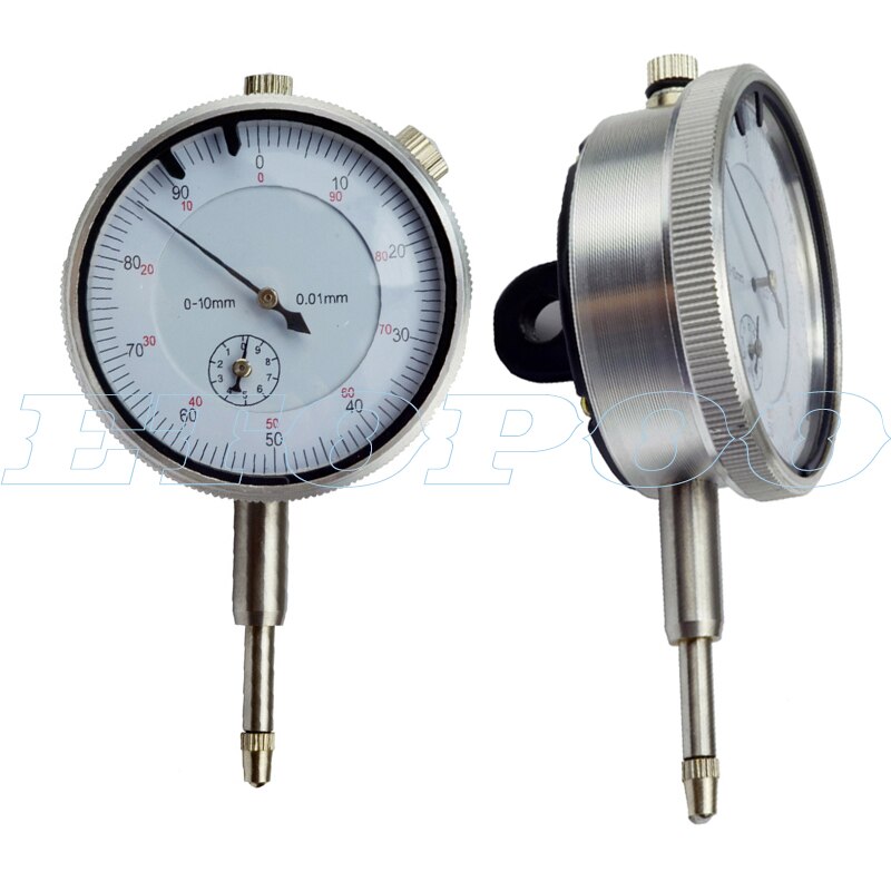 Precision Dial Indicator 0-3mm 0-5mm 0-10mm 0-25mm 0-30mm 0.01mm With Lug Dial Gauge Micrometer Caliper Table with directive