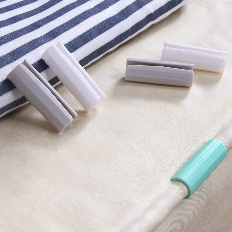 12 Stuks Laken Clips Plastic Antislip Klem Quilt Bed Cover Grijpers Fasteners Matras Houder Voor Lakens Thuis Kleding peg