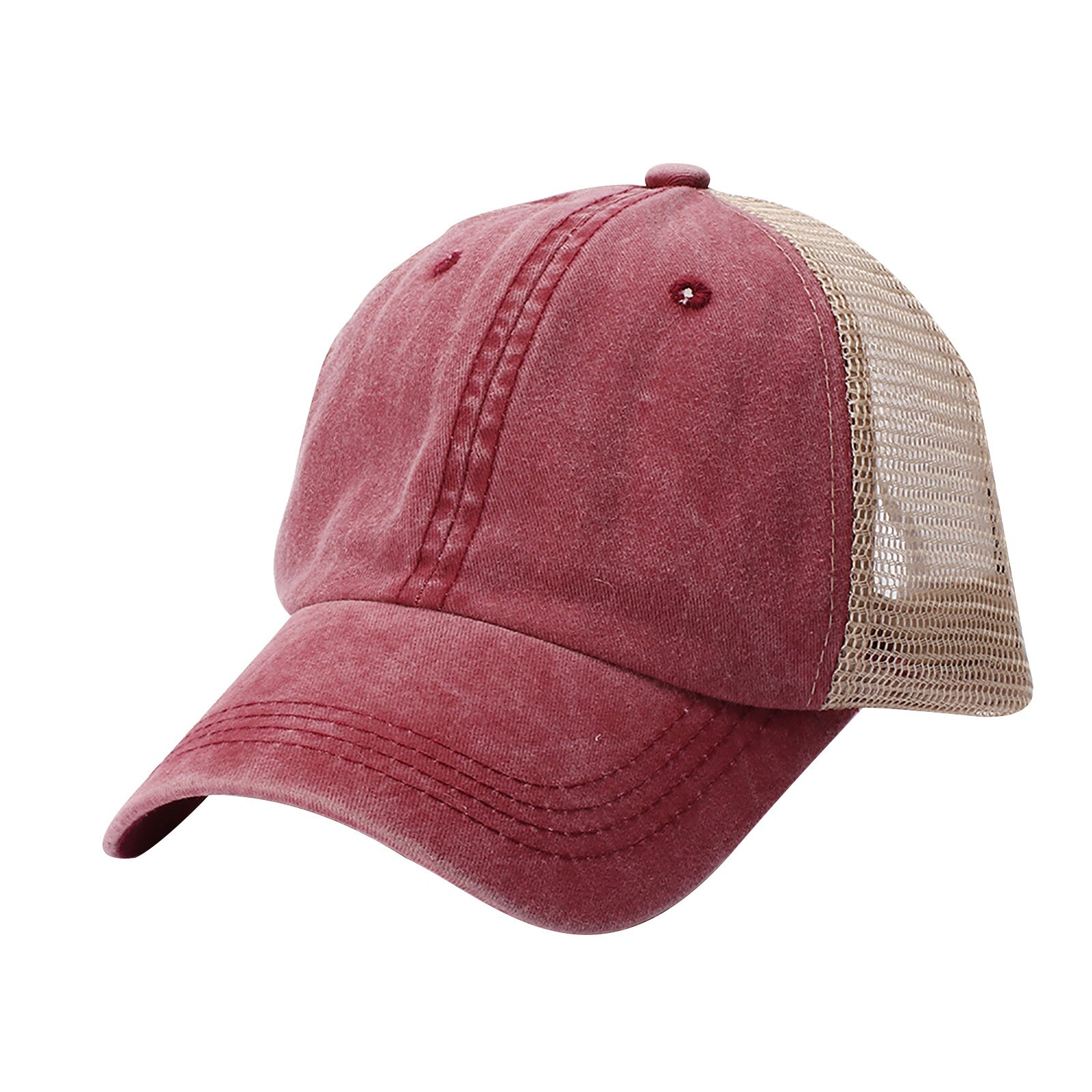 Gorro de Hip Hop para mujer, ropa de calle de malla, retales, estampado, protección solar, combina con todo, sombrero de pesca