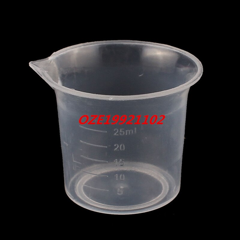 Kitchen Lab 25mL Plastic Measuring Cup Jug Pour Spout Container