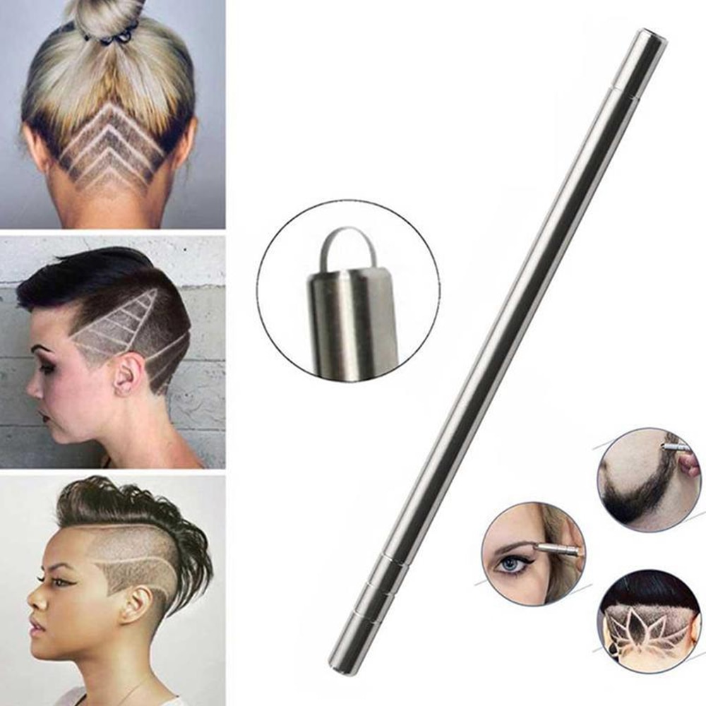 Haar Magie Bart Schere Haar Trimmer Stecher Bart Haar Rasieren Augenbrauen Schnitzen Stift Scheren Tätowierung Barbier Friseur Schere