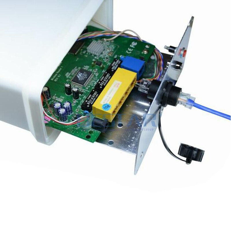 Ethernet LAN Black IP68 Protection M20 Stuffing Locknut Plastic AP Outdoor RJ45 Waterproof Gland Connector