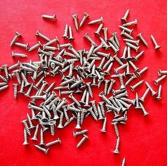2*8mm 1000 st/lot silver brons mässing till val skruv spik mini spik brads trälåda gångjärn dörr handarbete hem deco packning: Silver-