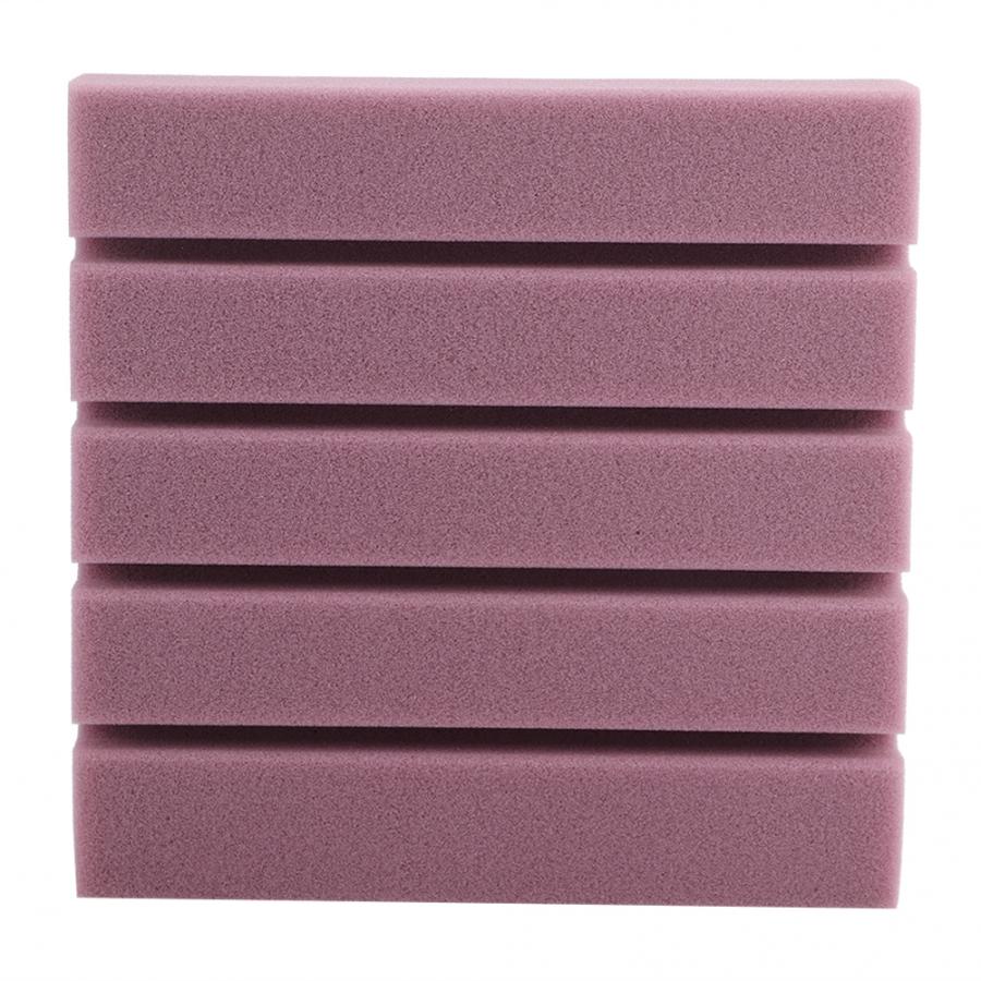 6Pcs Soundproofing Foam Acoustic Panels Sponge Sound-Absorbing Foam for Piano Room Recording Studio