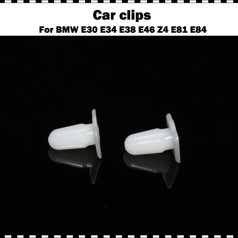 30pcs Auto car accessories plastic Door Sill Covering Trim Moulding Clips For BMW 3 series E30 E34 E38 Z4 E81 E46 E84