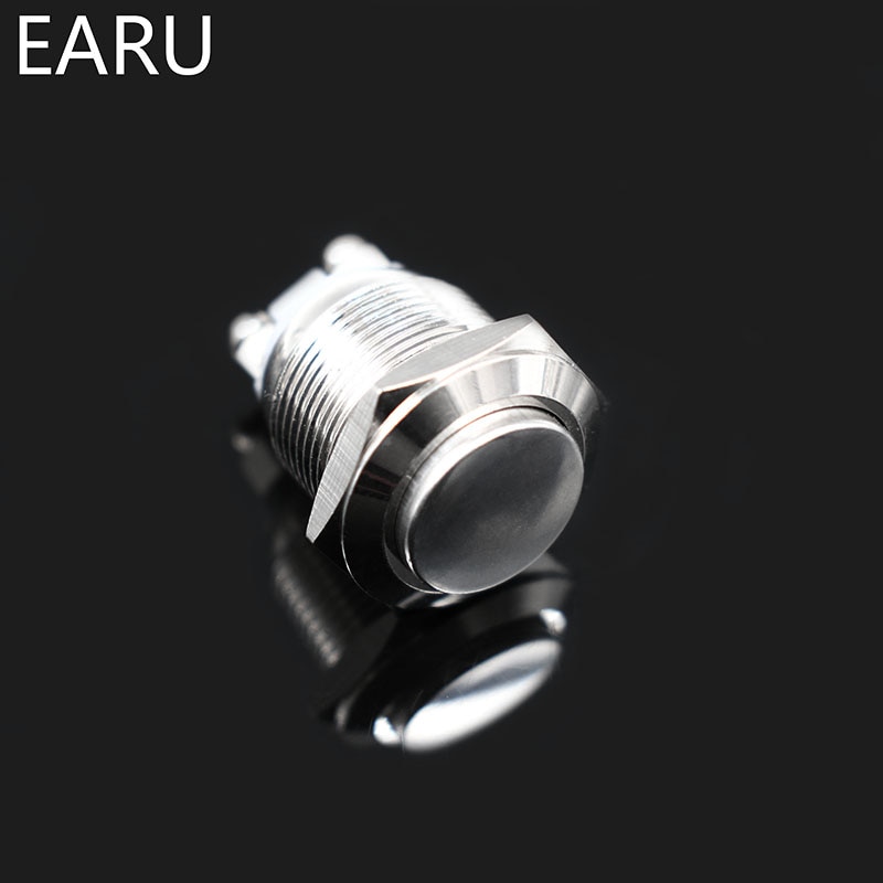 19 mm Momentan Drucktaster mit blauer LED, Selbstrückstellung 19 mm Momentan Drucktaster mit blauer LED, Selbstrückstellung