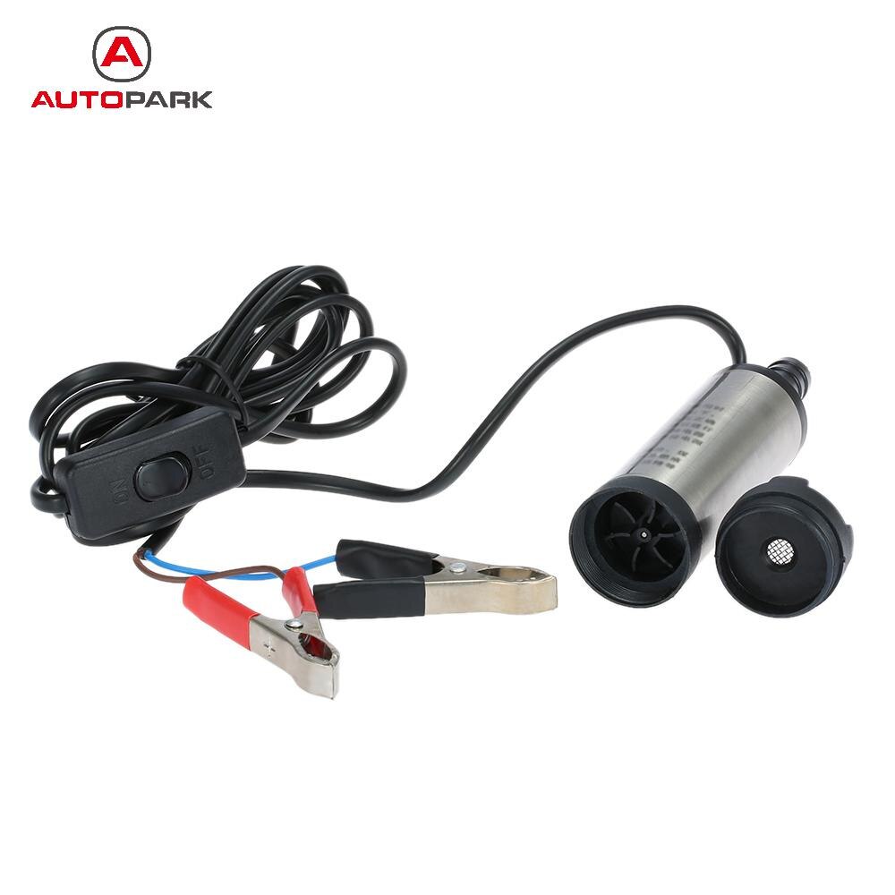 Oil Liquid Diesel Fuel Water Pump 12V Transfer Pump Water Oil Fluid Refuel