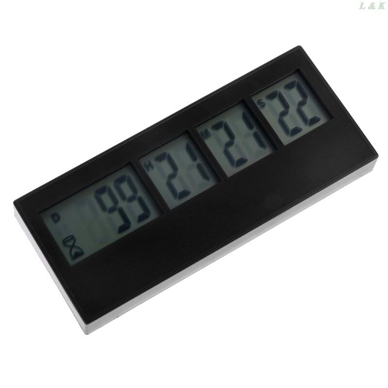 999 Days Countdown Clock LCD Digital Screen Kitchen Timer Event Reminder For Wedding Retirement Lab Cooking Kitchen Watering