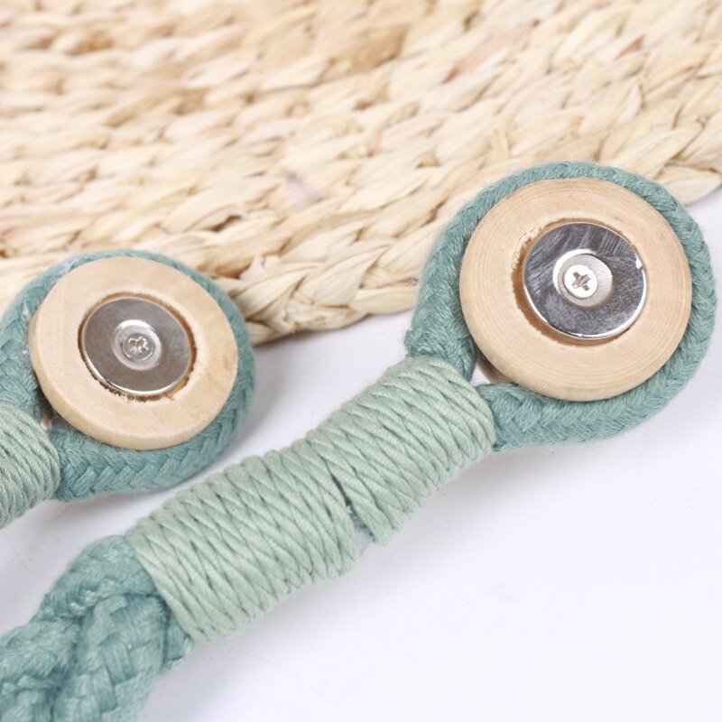 Magnetische gordijnhouderclip, touwriem, tiebacks met gesp, gordijnaccessoires, 1 st