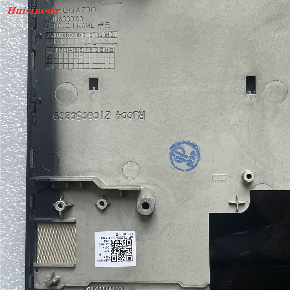 and Original Laptop Lenovo ThinkPad L15 Gen 2 Palmrest Cover Keyboard Frame shell C Cover Case Fingerprint hole AP1YL000700