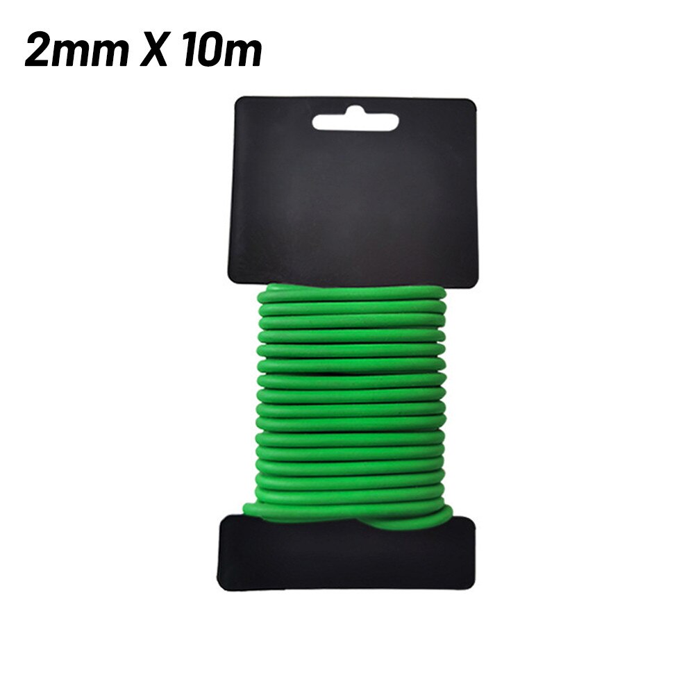 Liens torsadés souples multi-usages pour jardin, fil d'attache pour plantes, tuyau d'eau à Support solide, 2/2.5/3mm