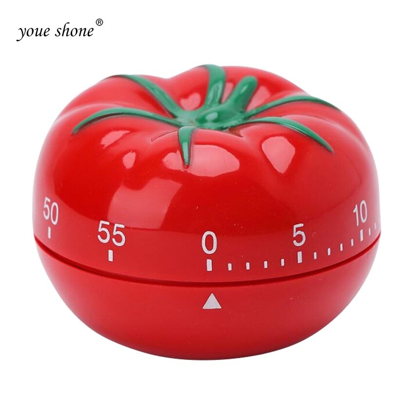 1 Hour Kitchen Timer Tomato Mechanical Timer Reminder Timer Stopwatch Countdown Kitchen Cooking Tools For Home