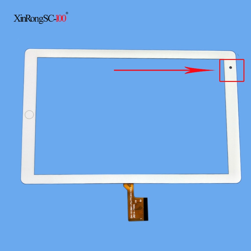 10.1 cal dotykowy dla GT10PG222 SLR GT10PG226 V1.0 SLR tablet dotykowy ekran dotykowy płyta połowy digitizer czujnik