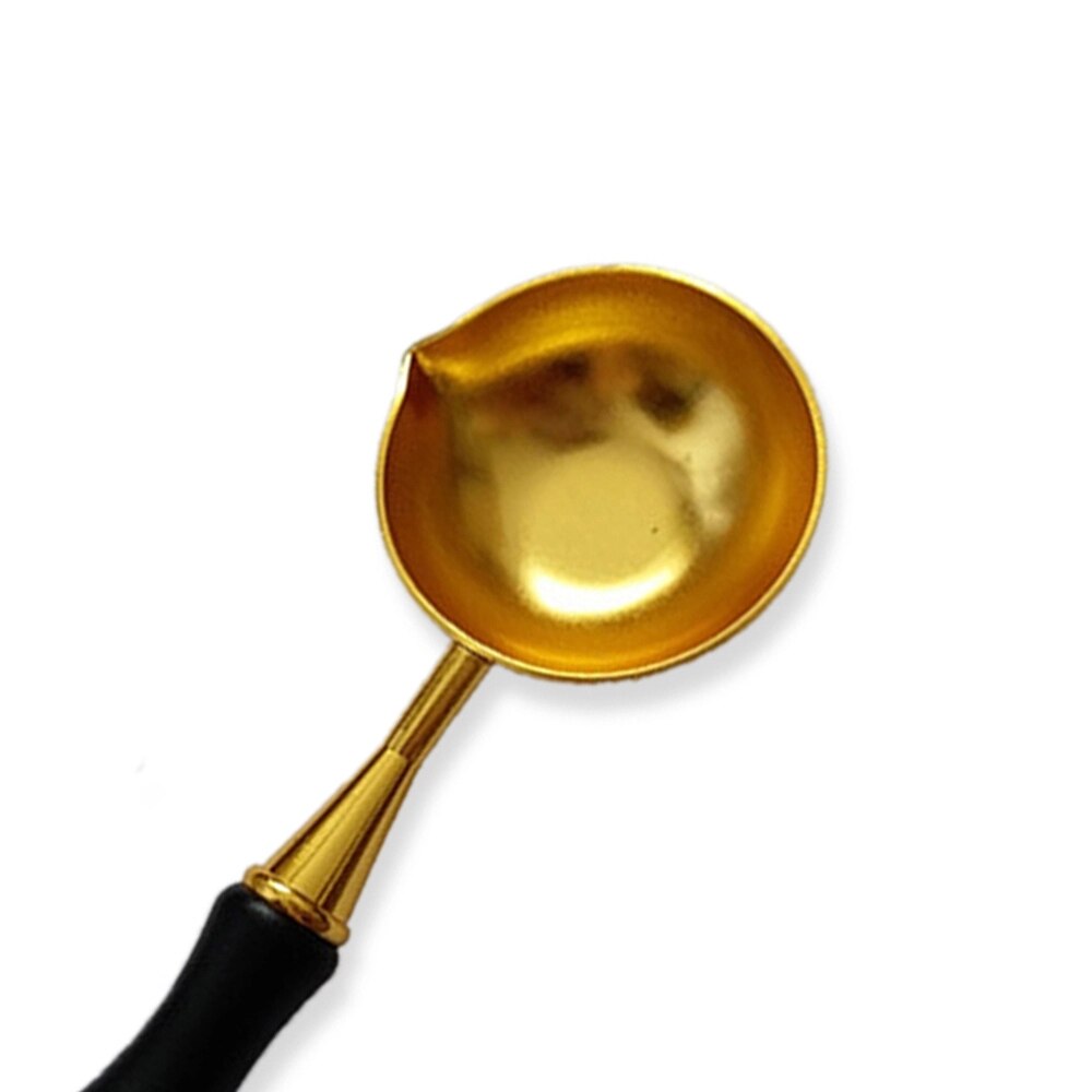 1 Pc retro Wachs Löffel Anti Stempel Siegellack Jahrgang Holzgriff Kerze Machen Bausätze Werkzeuge für Einladung karte Weihnachten