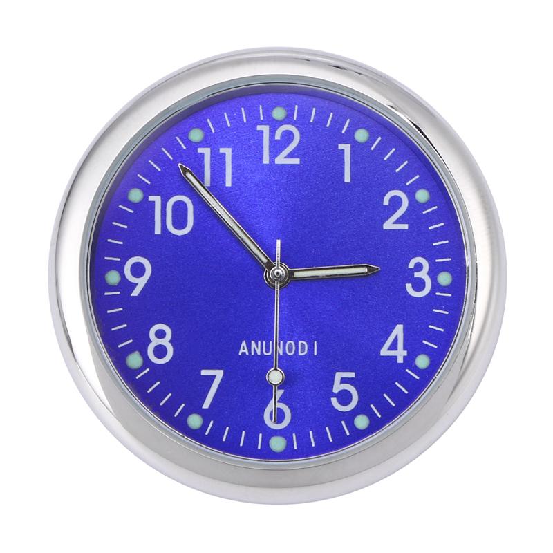 Auto Uhr Leuchtende Mini Autos Interne Stock-Auf Digitale Uhr Mechanik Quarz Uhren Automobil Styling Zubehör: 2