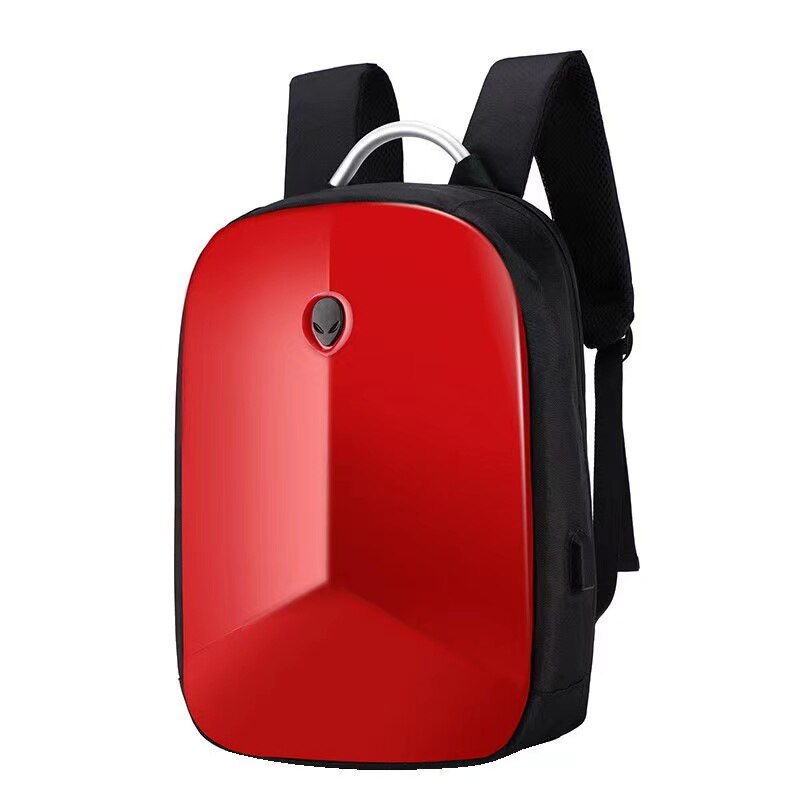 Crossten zaino di protezione multifunzionale in PVC impermeabile con guscio rigido con porta di ricarica Usb borsa per Laptop da 16.6 "con blocco a combinazione