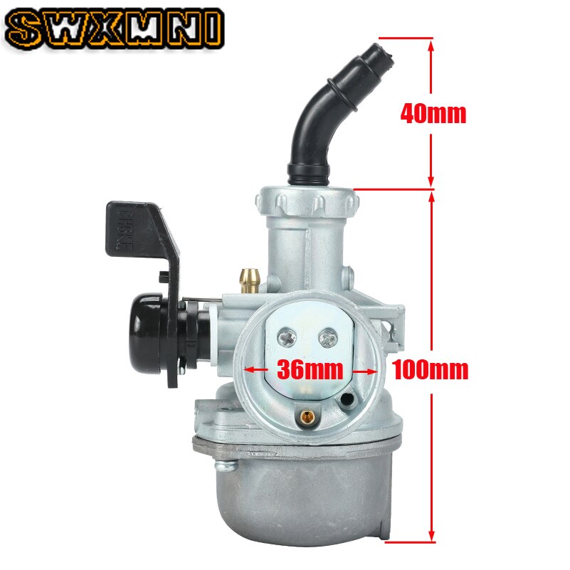Carburador de motocicleta PZ22 de 22mm para Keihin, pieza de motor para moto de cross/pit, ATV