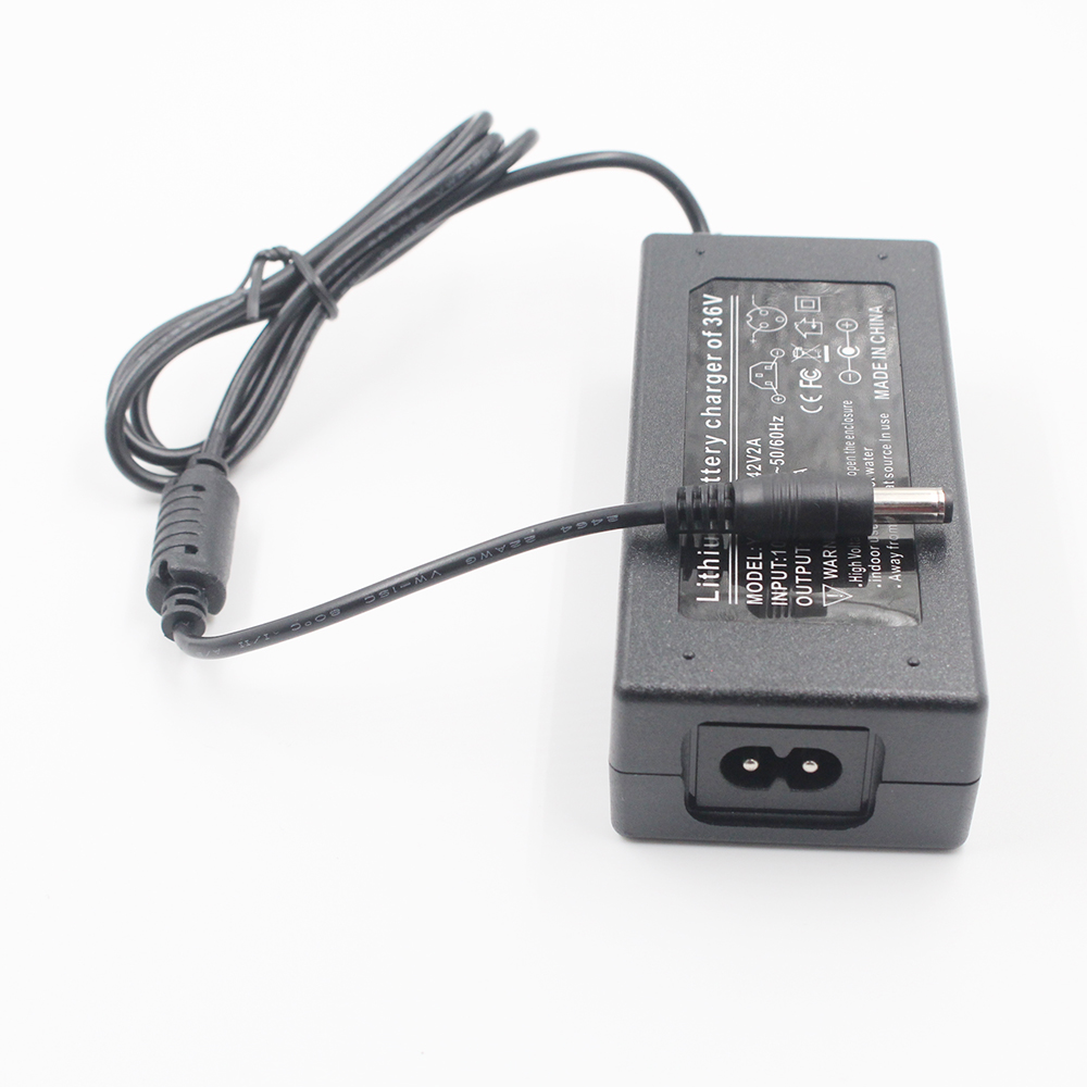 Output 42 V 2A Oplader Lithium Batterij Li-Ion 42V2A Input Ac 110 -240V Voor 10Serie 36V2A elektrische Fiets Batterij Oplader