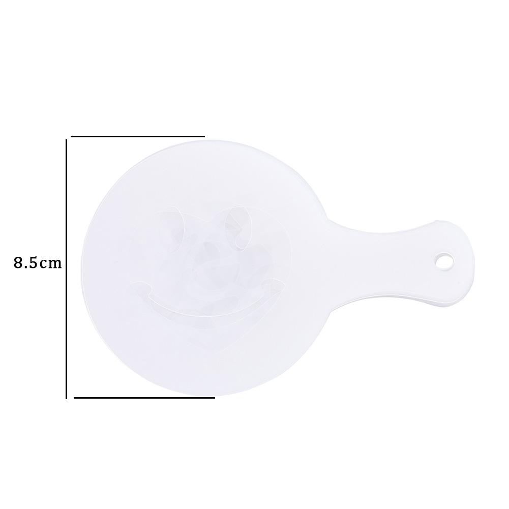 16 Pcs Koffie Stencils Koffie Latte Art Mold Fancy Koffie Tekening Sjabloon Voor Cappuccino Decoratie Plastic Mal